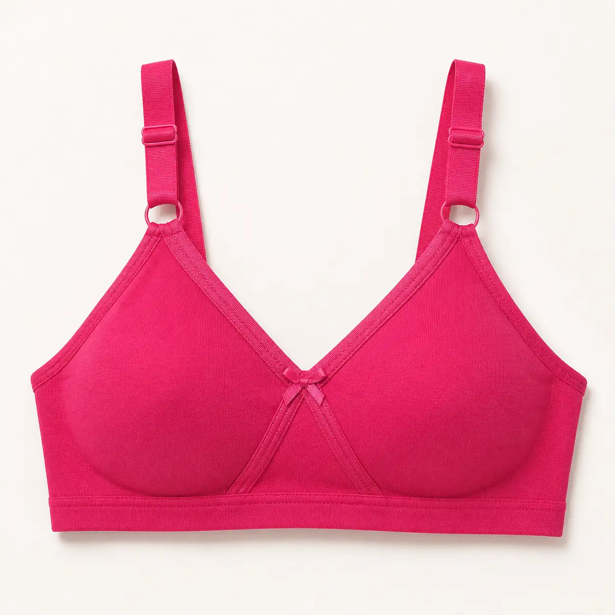 5009 Elastic Strap Non-Padded Cotton Bra – Full Coverage Everyday Wear - Image 2